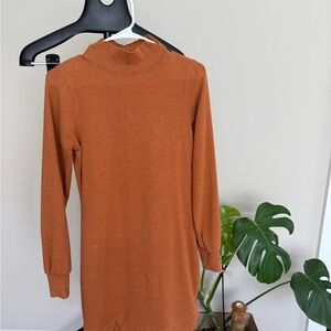 The Normal Brand Brown/dark orange Long Sleeve Dress